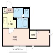 メゾンFの間取り画像