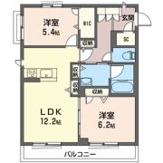 エクラシエの間取り画像