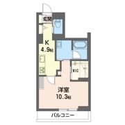 アンソレイユの間取り画像