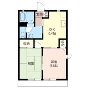 グリーンハーモニーBの間取り画像