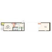 ハーモニーテラス八本松の間取り画像