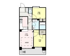 ユニ・アルス吹上プレジオ 202号の間取り画像