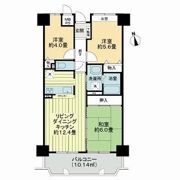 ライオンズマンション和歌山関戸壱番館 207号室の間取り画像