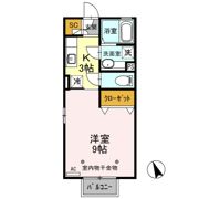 デジール Ⅱの間取り画像