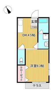 パストラル平田 No.3の間取り画像