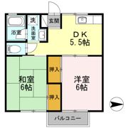 遠藤ハイツの間取り画像