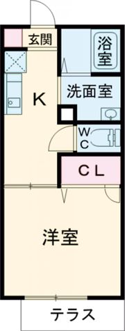 ディアスオオヤケの間取り画像