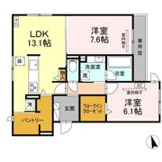 Muguete（ムゲーテ）の間取り画像