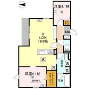 TORISIA平野西Ⅰの間取り画像