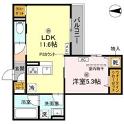 TORISIA平野西Ⅰの間取り画像