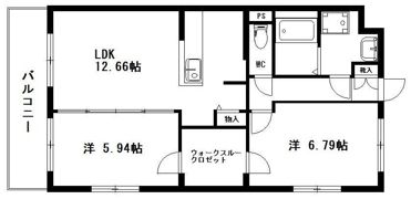 プレメール 上土の間取り画像
