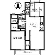 コーポ秋月の間取り画像