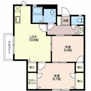 コーポ大栄の間取り画像