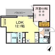 (仮称)D-ROOM新屋敷の間取り画像