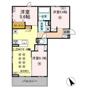 リバーサイドベースの間取り画像