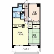 パンシャトーの間取り画像