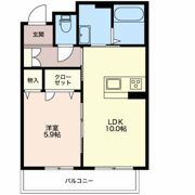 マストタウン上所 Bの間取り画像