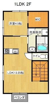 コンフォールK B棟の間取り画像