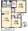 サンフィット A棟の間取り画像