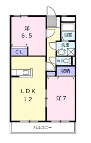クアトロの間取り画像