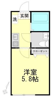 ピオ生麦の間取り画像