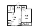 シーアイマンション福山の間取り画像