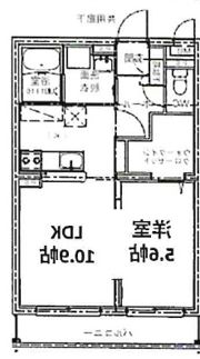 YM明野西二丁目の間取り画像