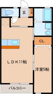 サザンクロスの間取り画像