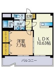 クラジューペールの間取り画像