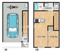 プレステージア原新町の間取り画像