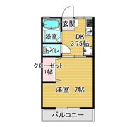 アドミラシオン新町B棟の間取り画像