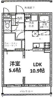 YM明野西二丁目の間取り画像