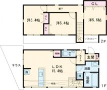 PROUD 城原の間取り画像