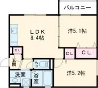 ラモーナ明和の間取り画像