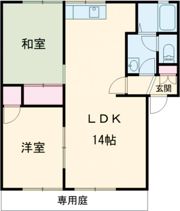 グリーンハイツ高砂の間取り画像