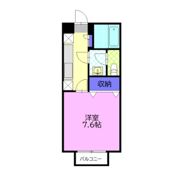 コーポサザンセイルの間取り画像