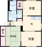 エコーズユタカDの間取り画像