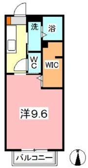 コーポワイスリーBの間取り画像