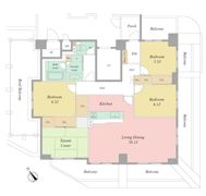 ネオステージ四ッ池公園の間取り画像