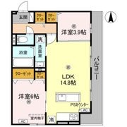 (仮称)D-ROOM大阪府八尾市太子堂2丁目PJの間取り画像