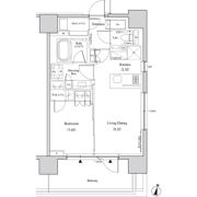 ザ・パークハビオ代々木の間取り画像