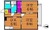 パピーム Kの間取り画像