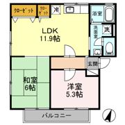 ブランミュールの間取り画像