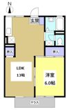 セジュール本町の間取り画像