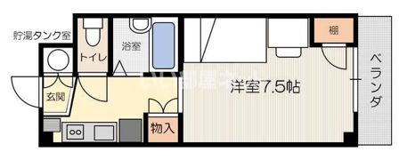 リエス虎丸の間取り画像