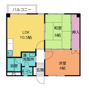 シャトレ柳町の間取り画像