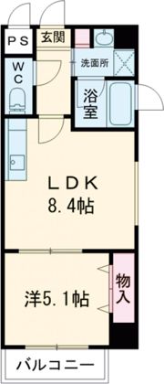 エストオージの間取り画像