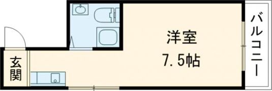 マルエス楠葉マンションの間取り画像