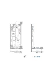 RELUXIA北赤羽の間取り画像
