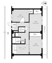 ビレッジハウス尾上2号棟の間取り画像